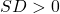 SD > 0
